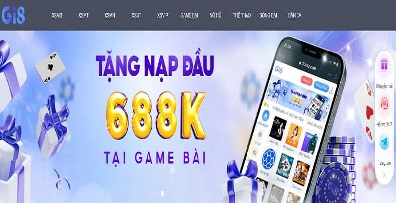 Gi8  - Nhà cái uy tín và chất lượng cho mọi thành viên 6 Vô Số Ưu Đãi Dành Tặng Tân Binh Mới Của Nhà Cái